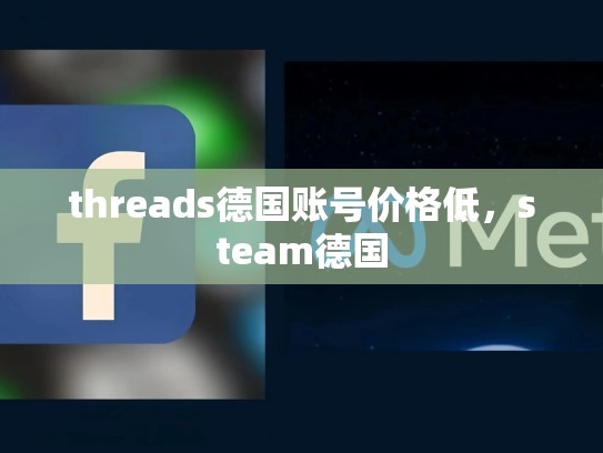 threads德国账号价格低，steam德国